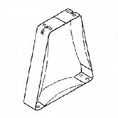 Bench Pedestals - Stainless Steel Pedestal