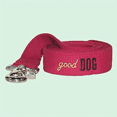 "Good Dog" Cotton Leash