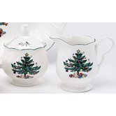 Happy Holidays Sugar and Creamer Set