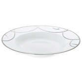 Elegant Swirl 9.5" Rim Soup / Pasta Bowl