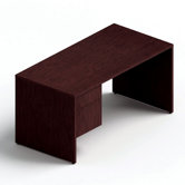 Genoa 66" W Single Pedestal Executive Desk