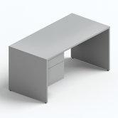 Genoa 60" W Single Pedestal Desk