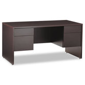 GENOA 60" W Double Pedestal Desk