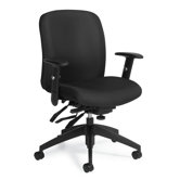 Truform Mid-Back Multi Office Chair with Arms