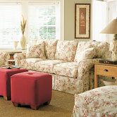 Rowe Basics Nantucket Slipcovered Queen Sleeper Sofa