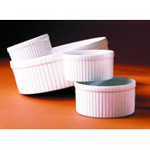 Classic 8.25" Extra Large Pleated Souffle Dish