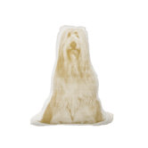 MINI Bearded Collie Pillow