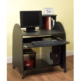 Computer Workstation in Black
