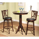 Houston 3 Piece Pub Table Set
