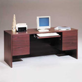 Bravo Panel 66" W Computer Credenza with Drawers