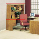 Bravo Panel 36.5" H x 70" W Desk Hutch