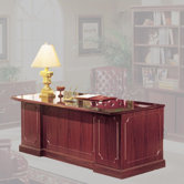Bedford 66" Single Pedestal Executive Desk