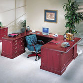 Bedford U-Shaped Executive Desk Office Suite