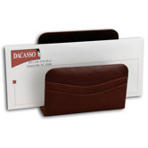 1000 Series Classic Leather Letter Holder in Mocha