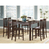 Tully 7 Piece Counter Height Dining Set