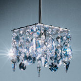 Cristello Mini Pendant with Canopy