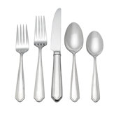 Crestridge Bead 5 Piece Flatware Set