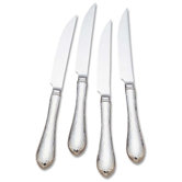 Hammered Antique 4 Piece Steak Knife Set