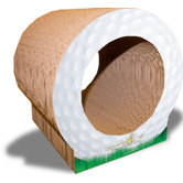 Golf Ball Recycled Paper Scratching Post