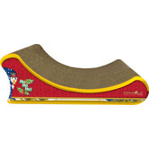 Santa's Sleigh Recycled Paper Cat Scratching Board