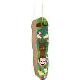 Monkey Hanging Recycled Paper Scratching Board