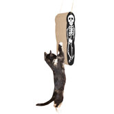 Skeleton Hanging Recycled Paper Scratching Board