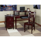 Merlot Standard Desk Office Suite