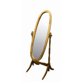 Cheval Floor Mirror in Oak