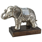 Chrysanthemum Elephant Decorative Statue