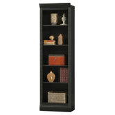 24.5" Oxford Bookcase in Antique Black