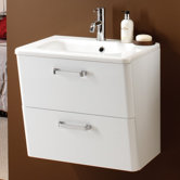 Palamas 60cm WH Vanity Set in White