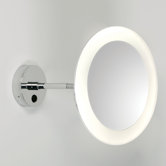 Cento Round Bathroom Magnifying Mirror Light