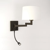 Momo Swing-arm LED Wall Light in Bronze