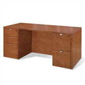 Kenwood 72" W Executive Desk Shell with Straight Front