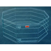 Kennel Pen Coated Steel Wire Dog Pen