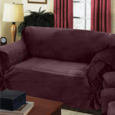 Melrose Velvet Loveseat Slipcover
