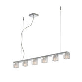 Blocs 6 Light Kitchen Island Pendant