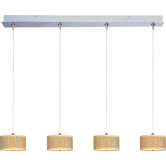 Elements 4 Light RapidJack Linear Pendant