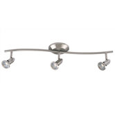 Agron 3 Light Linear Semi Flush Mount