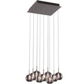 Starburst 9 Light Pendant