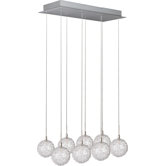 Starburst 8 Light Pendant