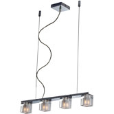 Blocs 4 Light Linear Pendant