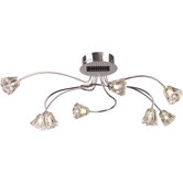 Visione 8-Light Flush Mount
