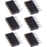 StarStrand LED Tape 6-Pin Male Extender (6 Pack)