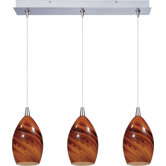 Minx 3 Light Linear Pendant