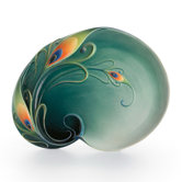Peacock Splendor 19.25" Serving Platter