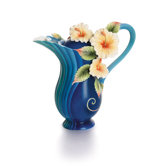 Tropical Beauty Floral Porcelain Teapot