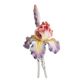 Windswept Beauty Iris Pin