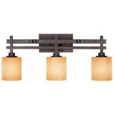 Prairie  Vanity Light  in Mission Bronze