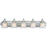 Richland Vanity Light  in Satin Nickel